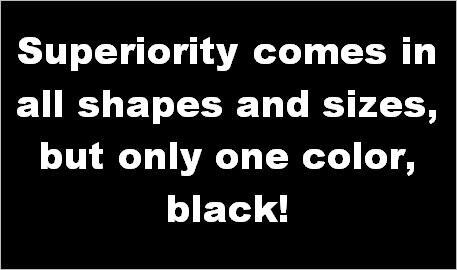 black superiority